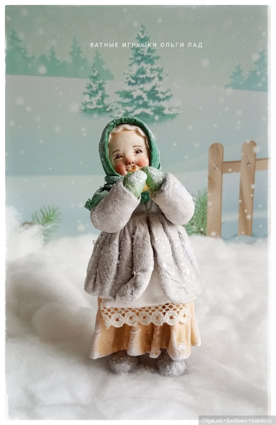 Коллекция ватных малышей Масленица (фото 4)
