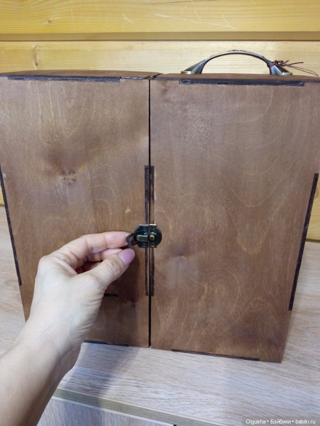 Переносные гардеробные для кукол. Румбоксы. Для кукол ростом до 30 см и до 40 см (фото 5)