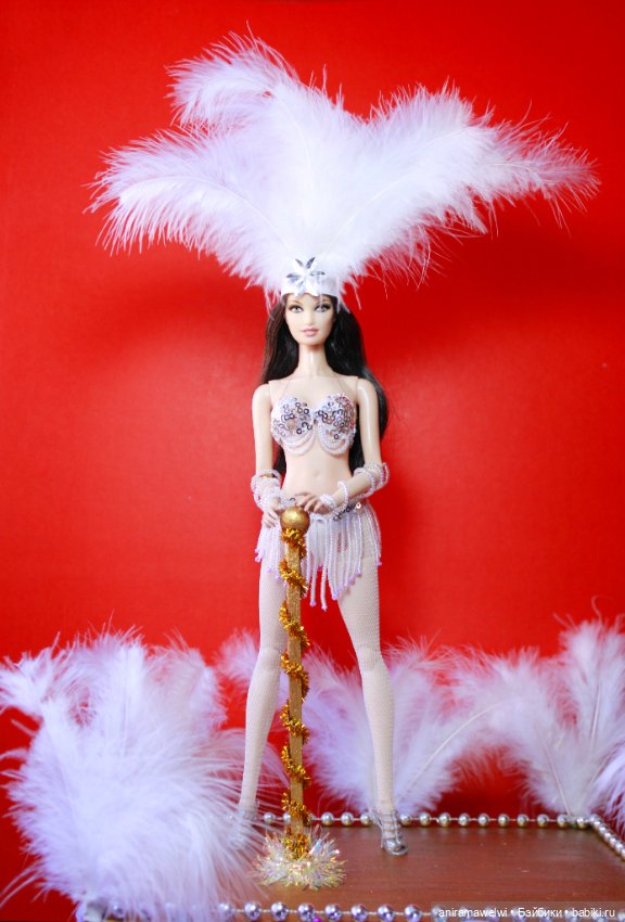 Костюм для самбы — Одежда и обувь для кукол своими руками: фото (фото 9)