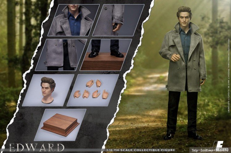 Анонс фигурки Эдварда Каллена в формате 1/6 от компании JF STUFIOS (фото 2)