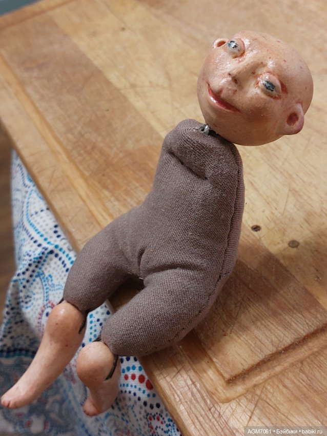 Эльфик в платочке, процесс создания (фото 4)