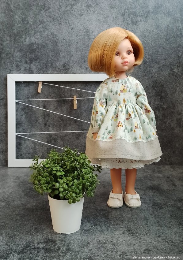 Совершенствуюсь в шитье кукольной одежды