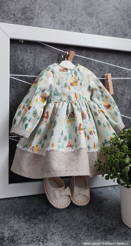 Совершенствуюсь в шитье кукольной одежды