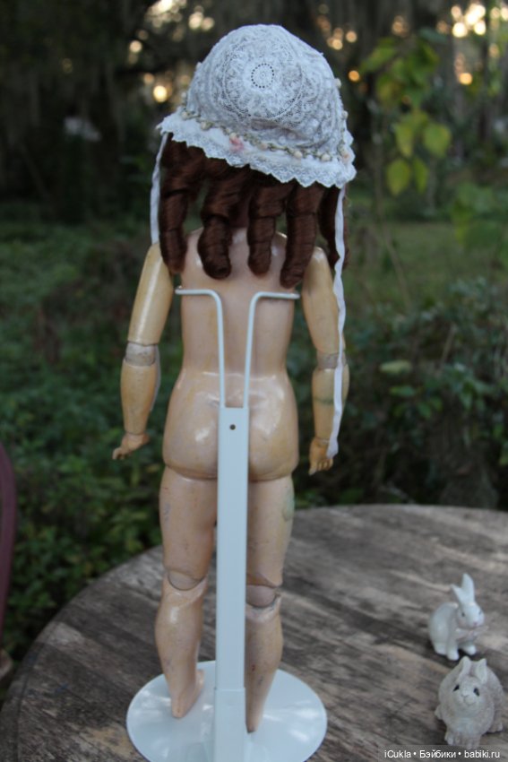 Новенькая антикварная German Bisque Doll by Schoenau Hoffmeister 25"