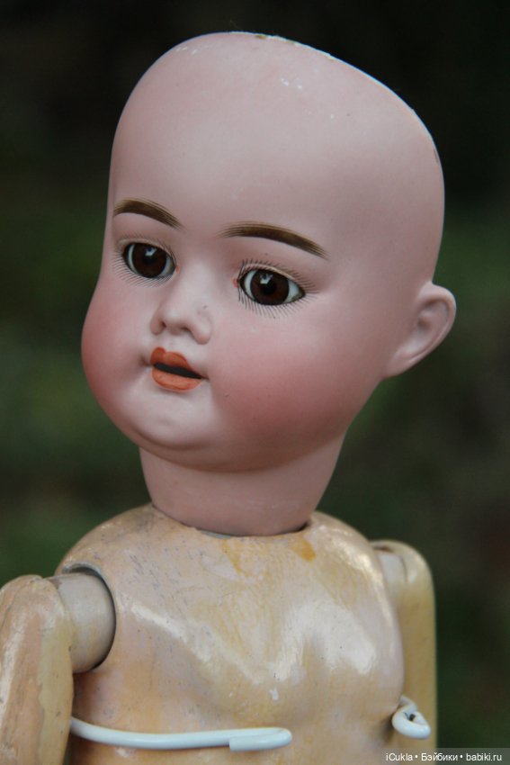 Новенькая антикварная German Bisque Doll by Schoenau Hoffmeister 25"