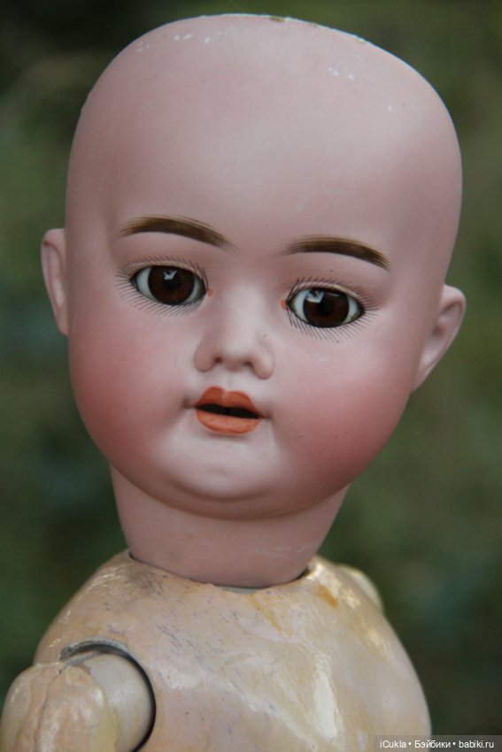 Новенькая антикварная German Bisque Doll by Schoenau Hoffmeister 25"