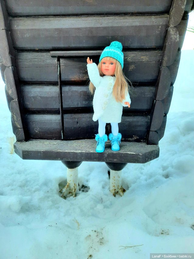 Милана, Милочка, Милашка-очаровашка!.. Vestida de Azul