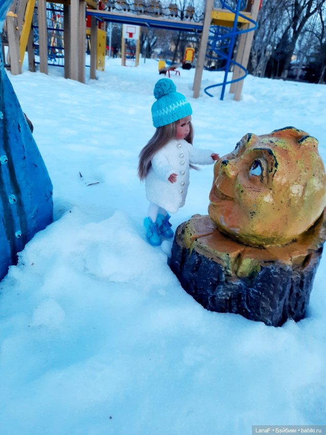 Милана, Милочка, Милашка-очаровашка!.. Vestida de Azul