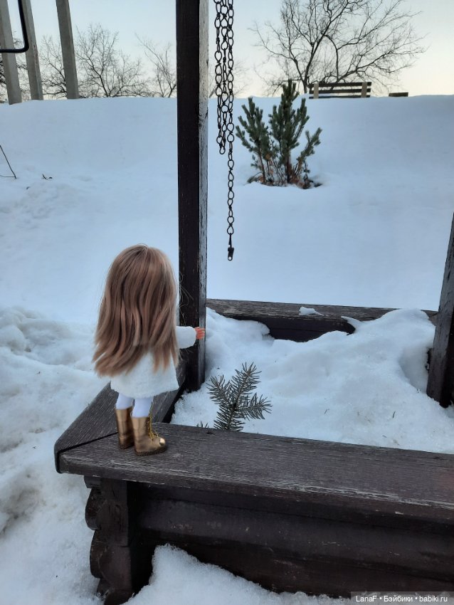 Милана, Милочка, Милашка-очаровашка!.. Vestida de Azul