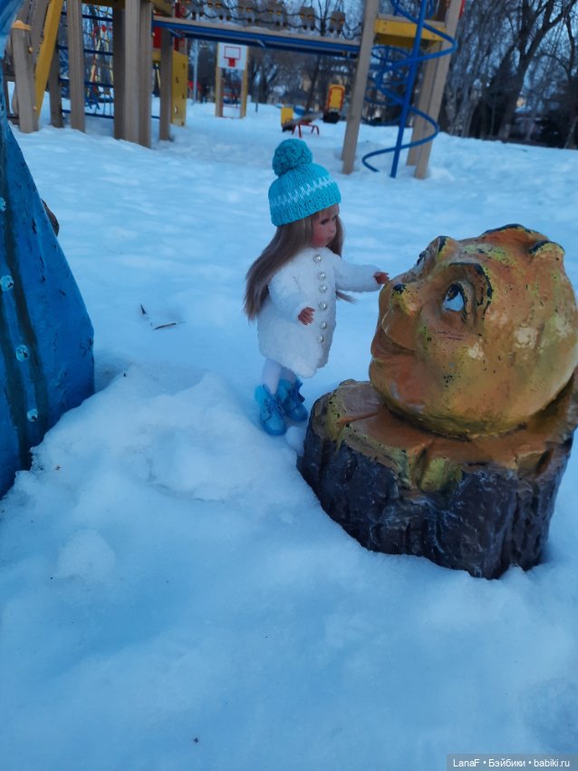 Милана, Милочка, Милашка-очаровашка!.. Vestida de Azul