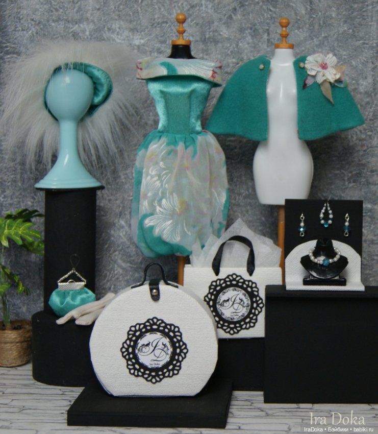 Наряд для барби "Воздушное перышко" (фото 4)