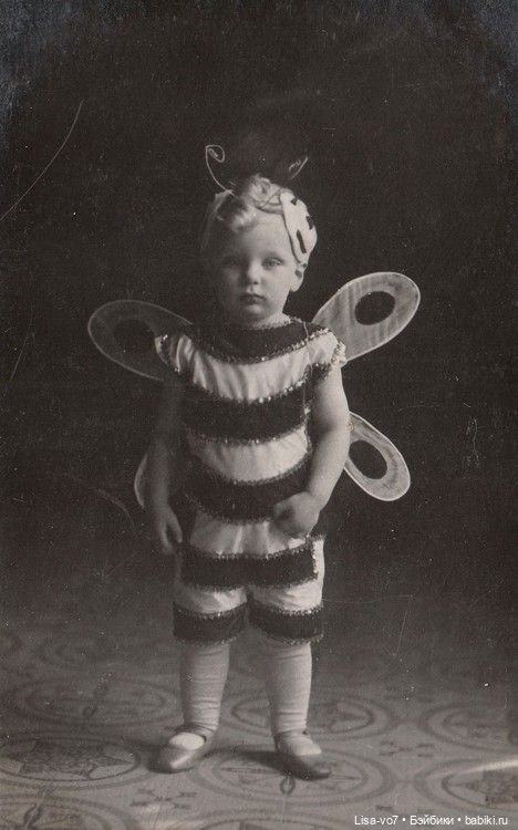 Карнавальный костюм Пчелка для антикварной куклы