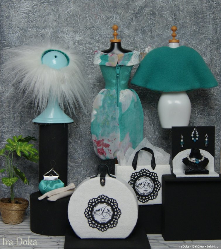 Наряд для барби "Воздушное перышко" (фото 5)