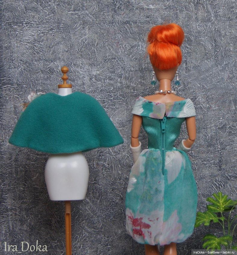 Наряд для барби "Воздушное перышко" (фото 9)