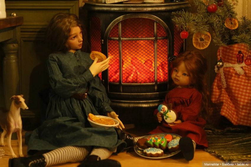 Жизнь Марисы и Анны-Мии — Зарисовки из кукольной жизни: фотоистории