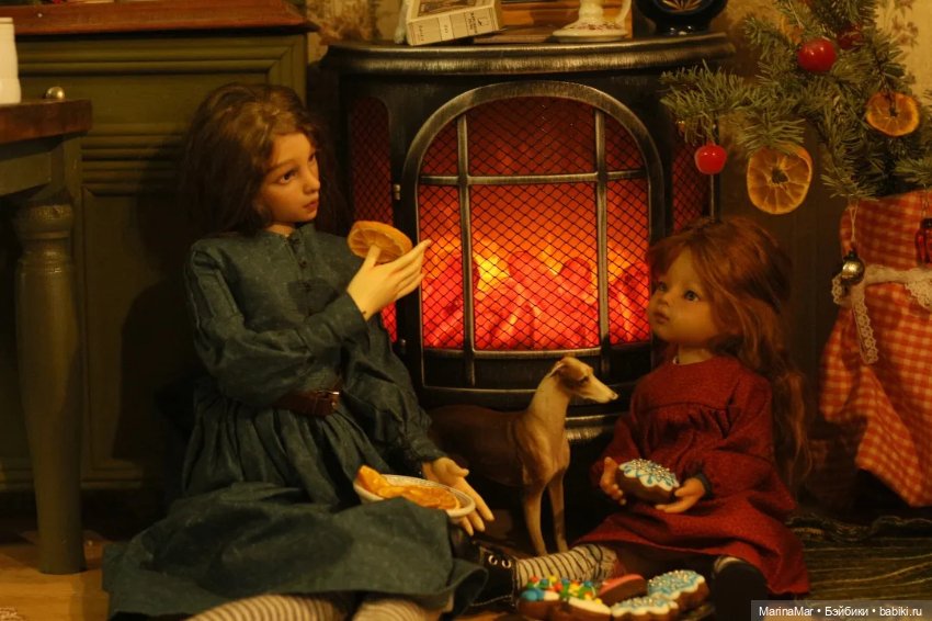 Жизнь Марисы и Анны-Мии — Зарисовки из кукольной жизни: фотоистории