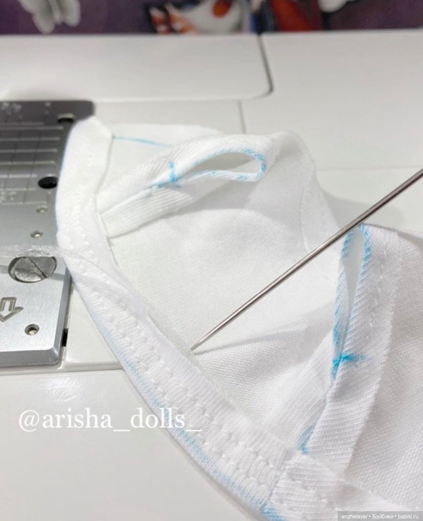 МК «Простая футболка для куклы»