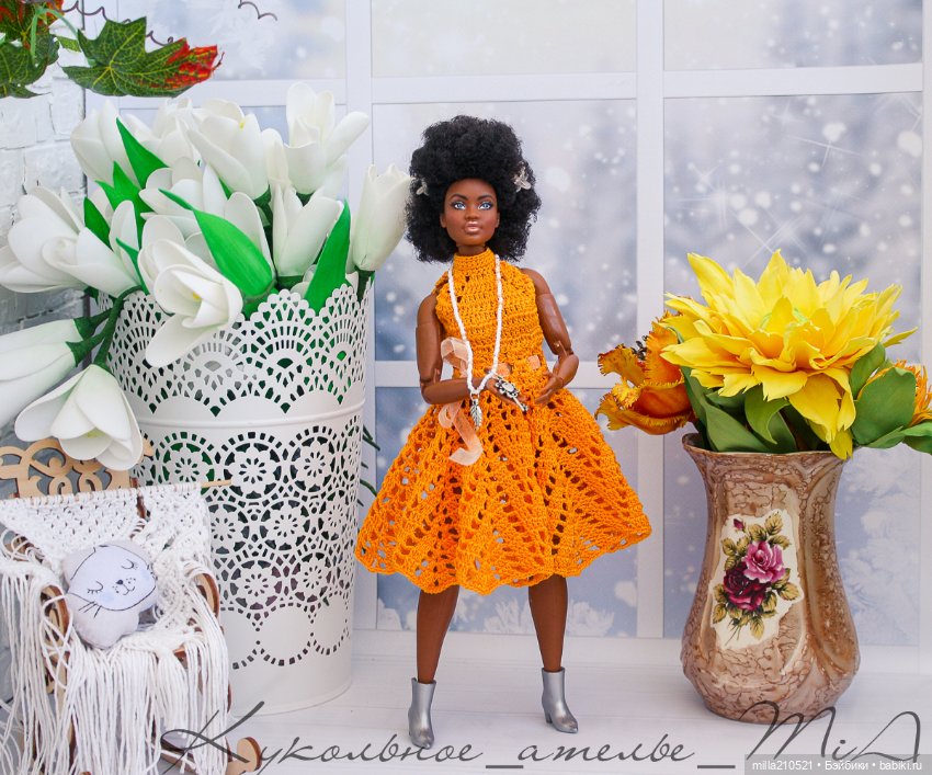 Моё апельсиновое настроение!! Пышка по имени Эмили (фото 9)