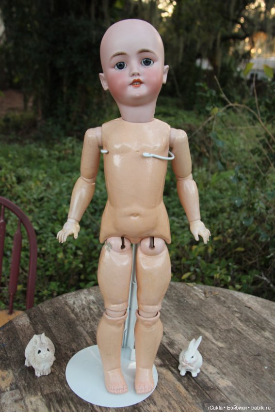 Антикварная Bergmann Simon&Halbig 13, рост 28", новая находка