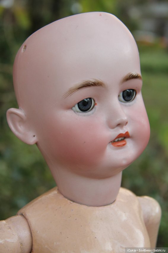 Антикварная Bergmann Simon&Halbig 13, рост 28", новая находка (фото 3)