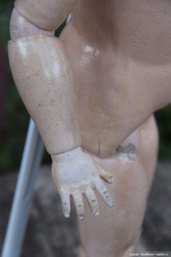 Антикварная Bergmann Simon&Halbig 13, рост 28", новая находка (фото 9)