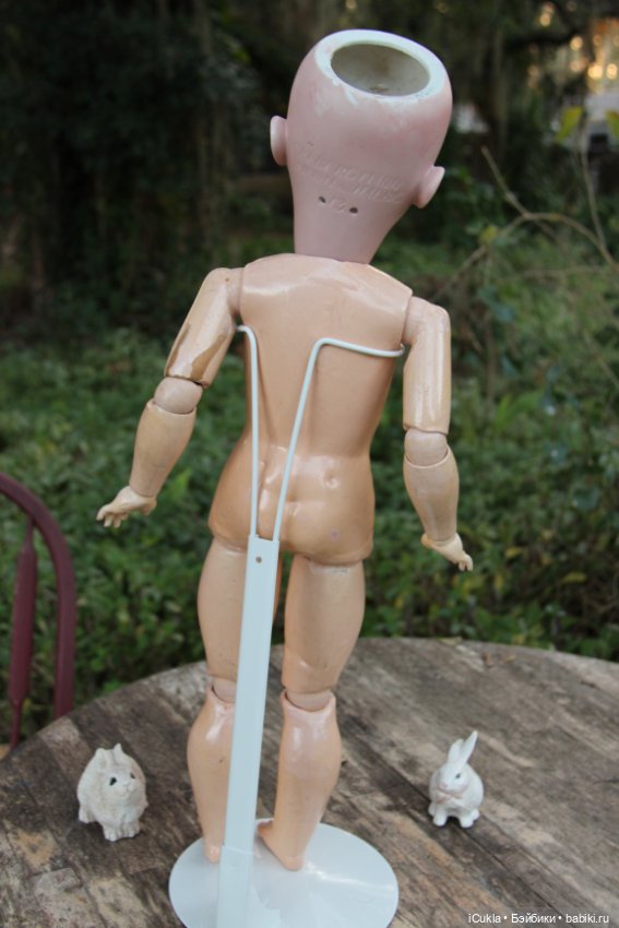 Антикварная Bergmann Simon&Halbig 13, рост 28", новая находка (фото 5)