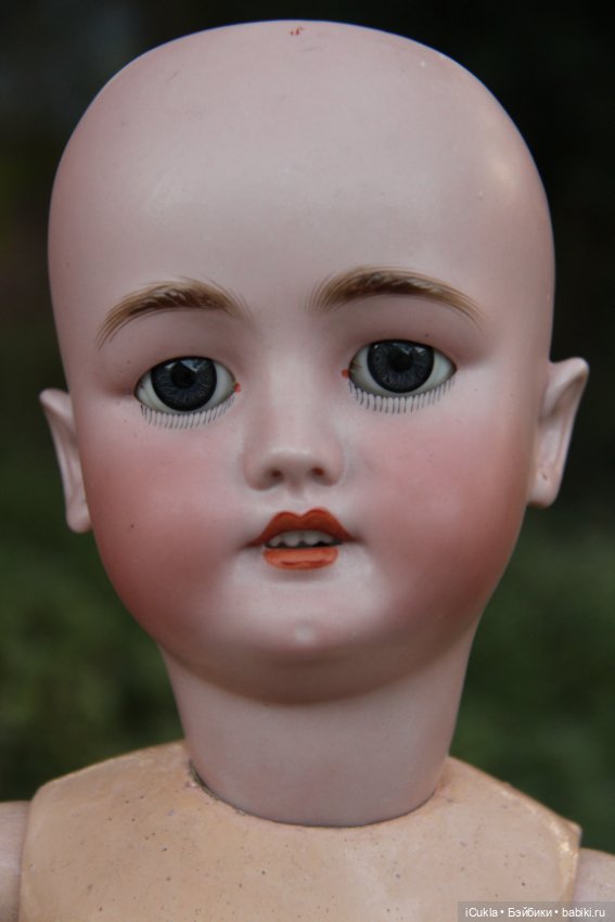 Антикварная Bergmann Simon&Halbig 13, рост 28", новая находка (фото 10)