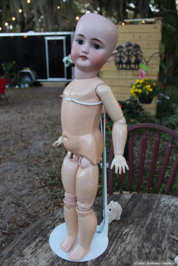 Антикварная Bergmann Simon&Halbig 13, рост 28", новая находка