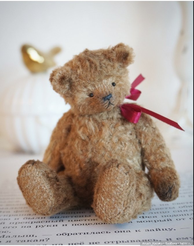 Бруно — Авторские мишки Тедди и друзья: фото (фото 7)