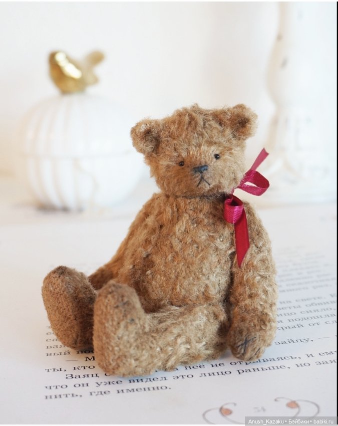 Бруно — Авторские мишки Тедди и друзья: фото (фото 2)