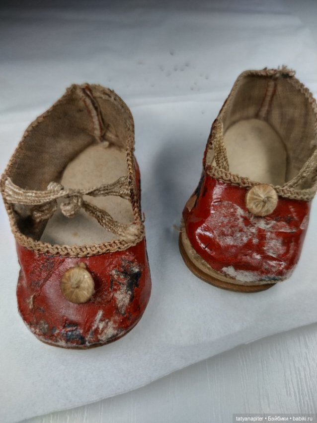 Реставрация антикварных туфелек (фото 4)