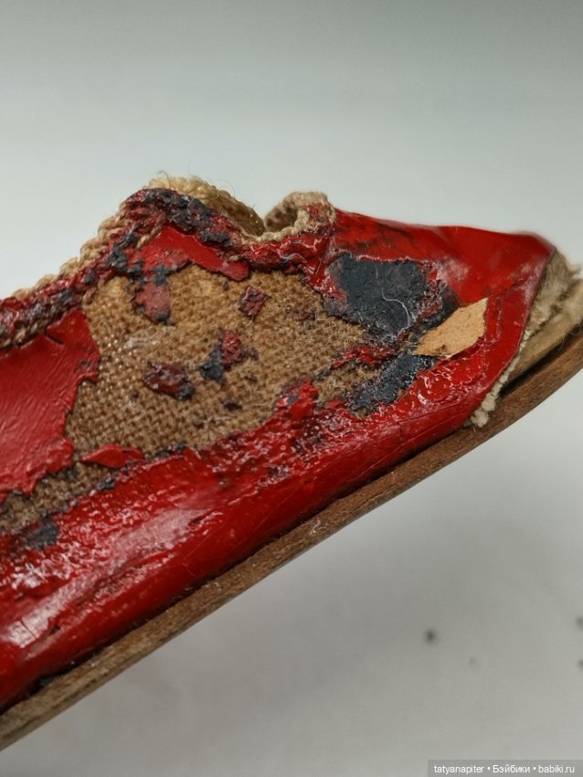 Реставрация антикварных туфелек (фото 2)