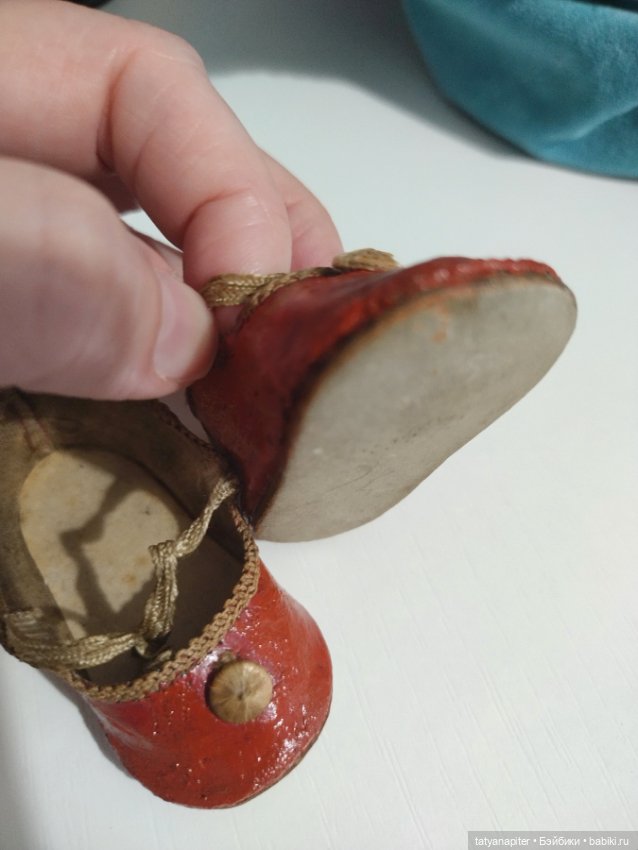 Реставрация антикварных туфелек (фото 9)