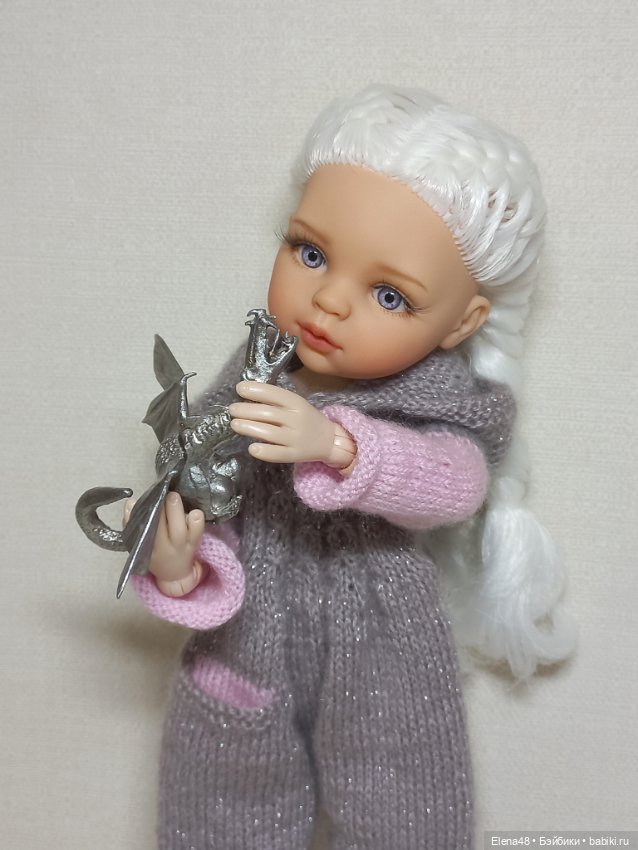 Юная Дейнерис — ООАК Paola Reina (Паола Рейна) и испанских кукол: перерисовка (фото 2)