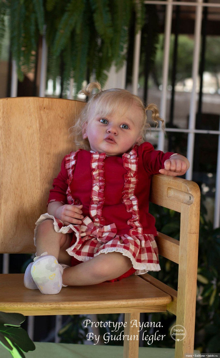 Ayana скульптора Gudrun Legler, автор прототипа Dalyla Jimenez
