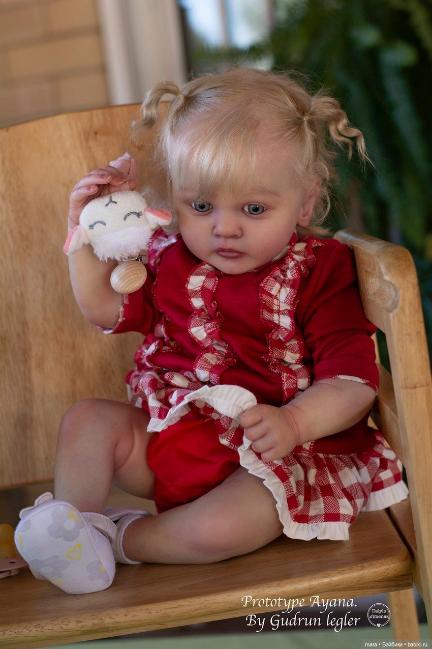 Ayana скульптора Gudrun Legler, автор прототипа Dalyla Jimenez (фото 5)