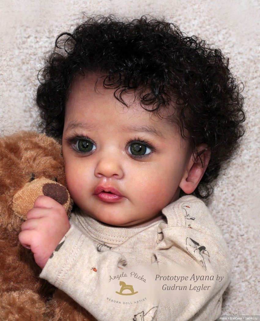 Ayana скульптора Gudrun Legler, автор прототипа Angela Plicka (фото 6)