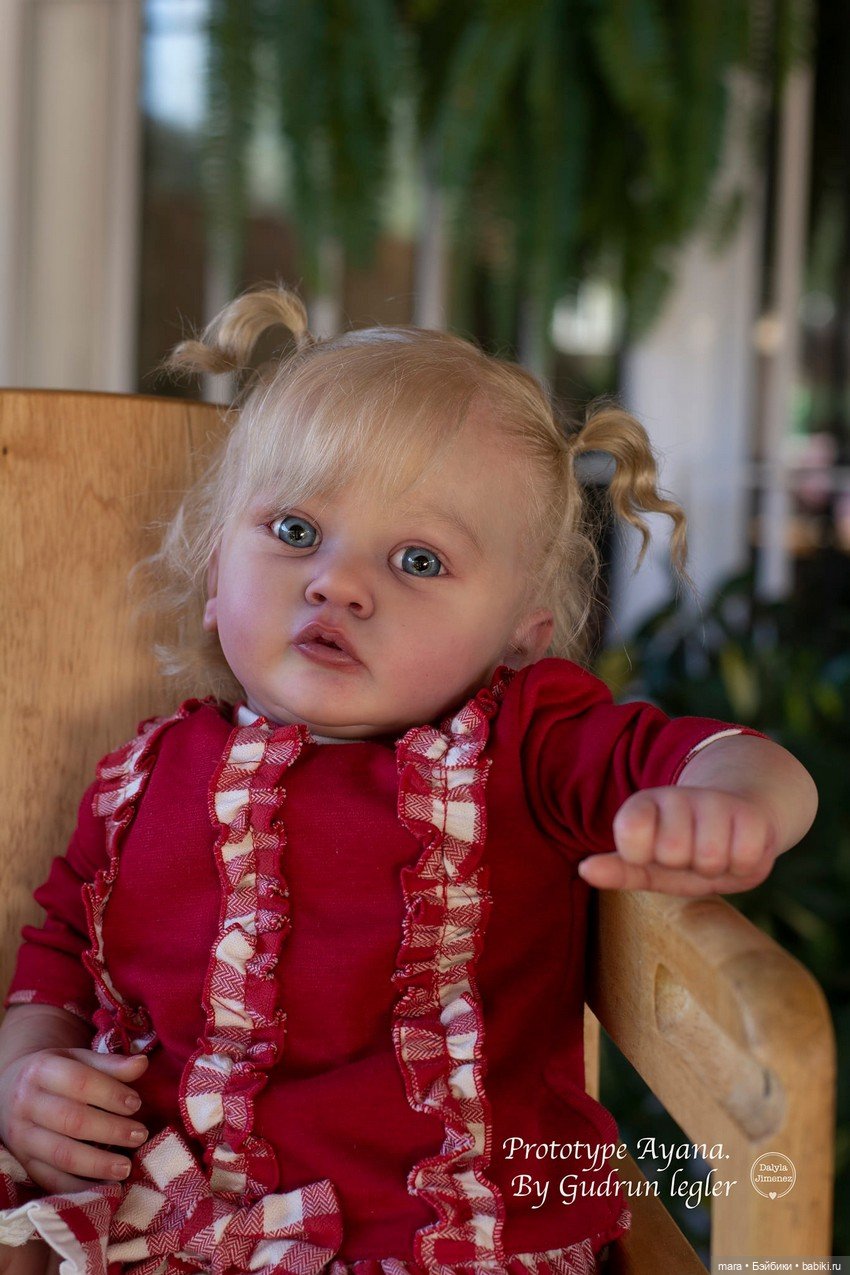 Ayana скульптора Gudrun Legler, автор прототипа Dalyla Jimenez (фото 8)