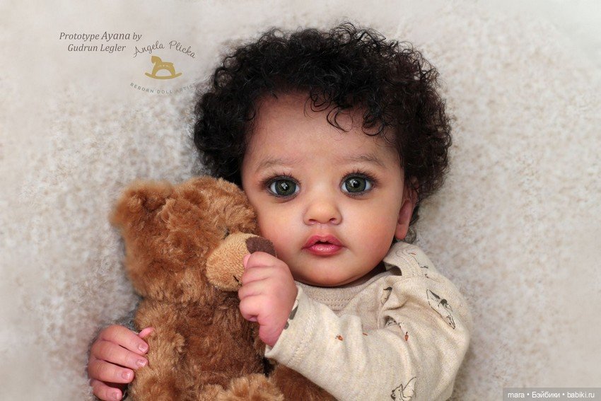 Ayana скульптора Gudrun Legler, автор прототипа Angela Plicka (фото 8)
