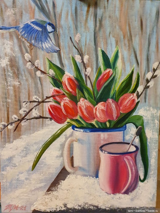 Художник мир свой красками рисует, С народом говорит через холсты, Что на душе — он то и повествует, В искусстве возводя свои мосты…