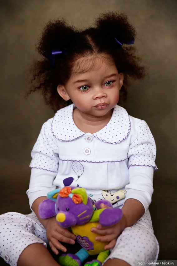 Представляю Вашему вниманию куклу Reborn Toddler , смешанной расы, зовут малышку Meili
