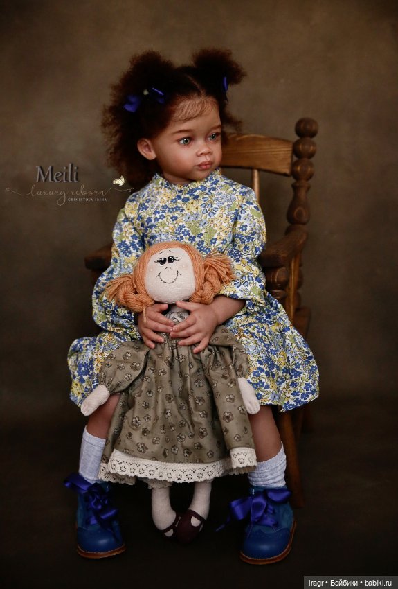 Представляю Вашему вниманию куклу Reborn Toddler , смешанной расы, зовут малышку Meili