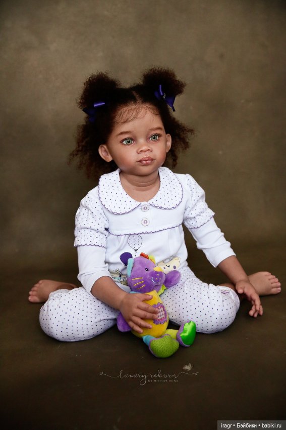 Представляю Вашему вниманию куклу Reborn Toddler , смешанной расы, зовут малышку Meili
