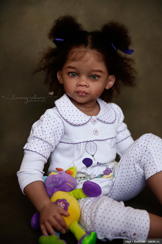 Представляю Вашему вниманию куклу Reborn Toddler , смешанной расы, зовут малышку Meili