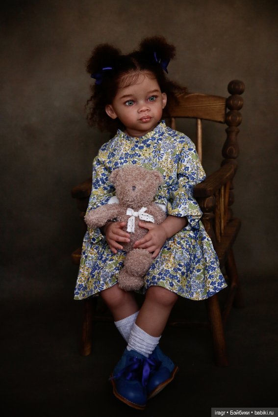 Представляю Вашему вниманию куклу Reborn Toddler , смешанной расы, зовут малышку Meili (фото 2)