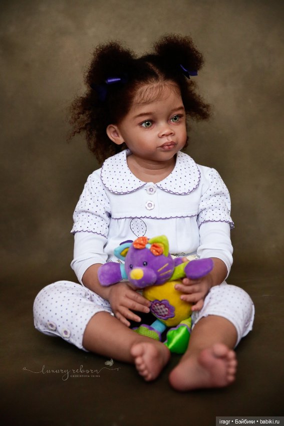 Представляю Вашему вниманию куклу Reborn Toddler , смешанной расы, зовут малышку Meili