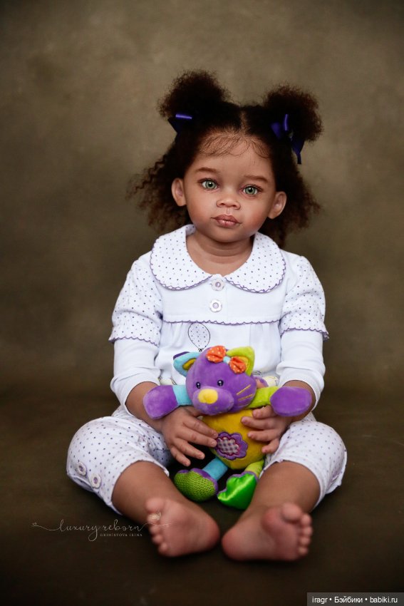 Представляю Вашему вниманию куклу Reborn Toddler , смешанной расы, зовут малышку Meili