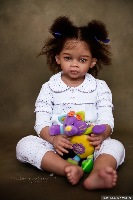 Представляю Вашему вниманию куклу Reborn Toddler , смешанной расы, зовут малышку Meili
