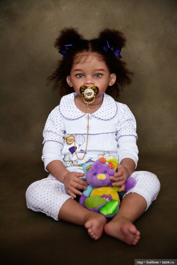 Представляю Вашему вниманию куклу Reborn Toddler , смешанной расы, зовут малышку Meili
