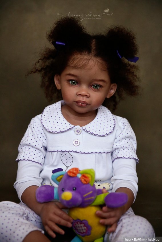 Представляю Вашему вниманию куклу Reborn Toddler , смешанной расы, зовут малышку Meili